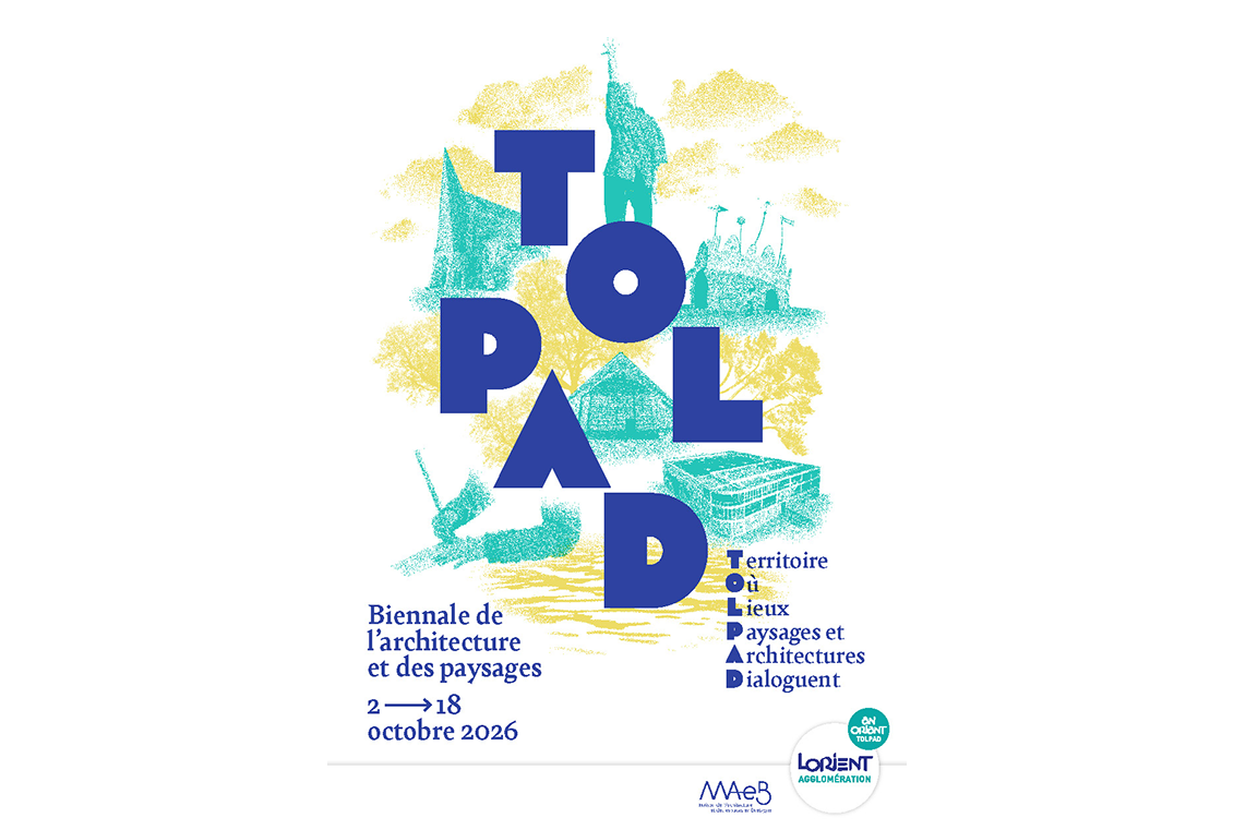 TOLPAD - Biennale de l'architecture et des paysages visuel lettres