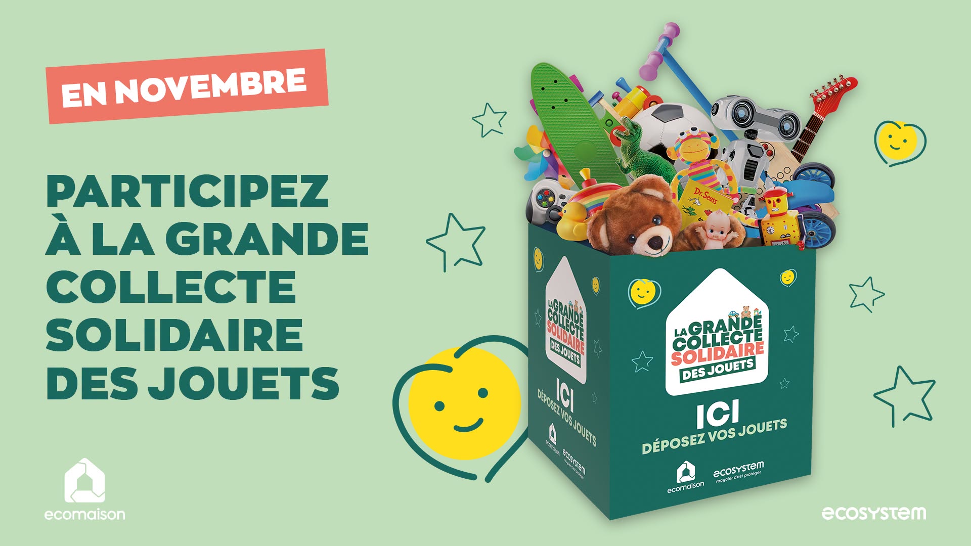 Participez à la grande collecte solidaire des jouets